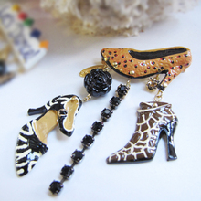 Shoes Brooch
